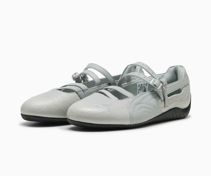 Puma - Speedcat Ballet Flats (White/Vapor Gray)