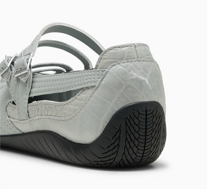 Puma - Speedcat Ballet Flats (White/Vapor Gray)