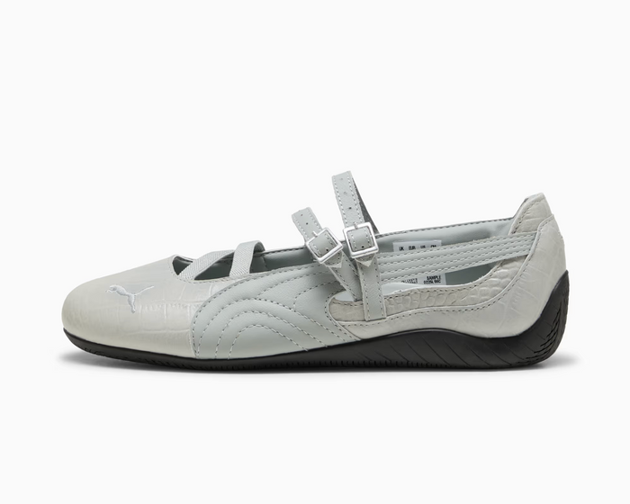 Puma - Speedcat Ballet Flats (White/Vapor Gray)