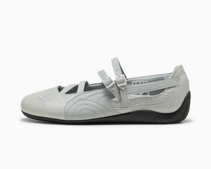 Puma - Speedcat Ballet Flats (White/Vapor Gray)