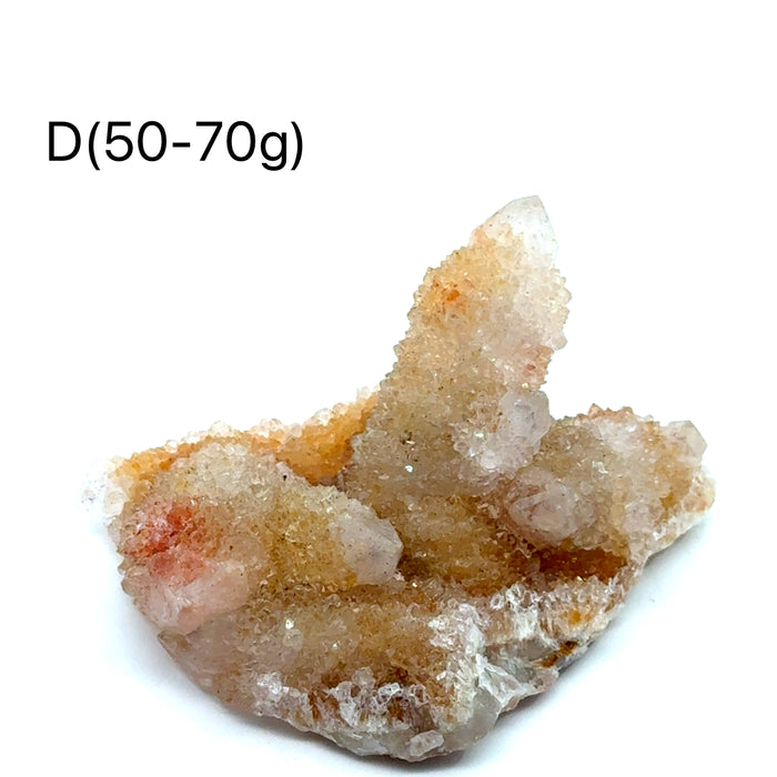 One (50-70g) Spirit Quartz Gemstone / D
