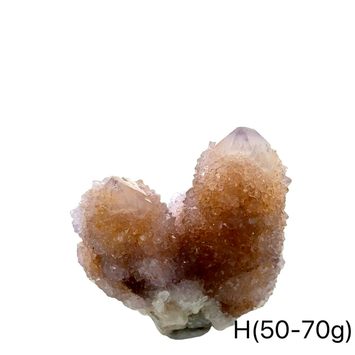One (50-70g) Spirit Quartz Gemstone / H