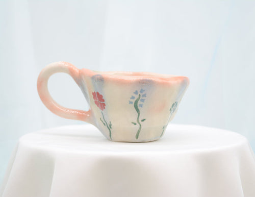 Sprayed Flower Cup - Juice Ceramics
