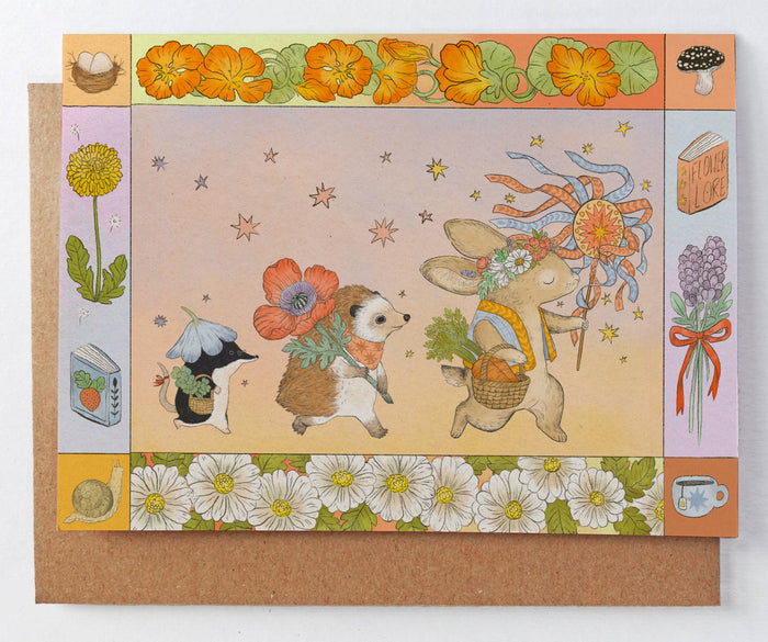Spring Parade Card