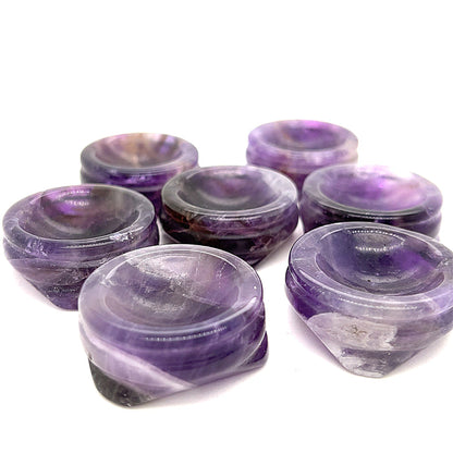 One Amethyst Gemstone Sphere Stand