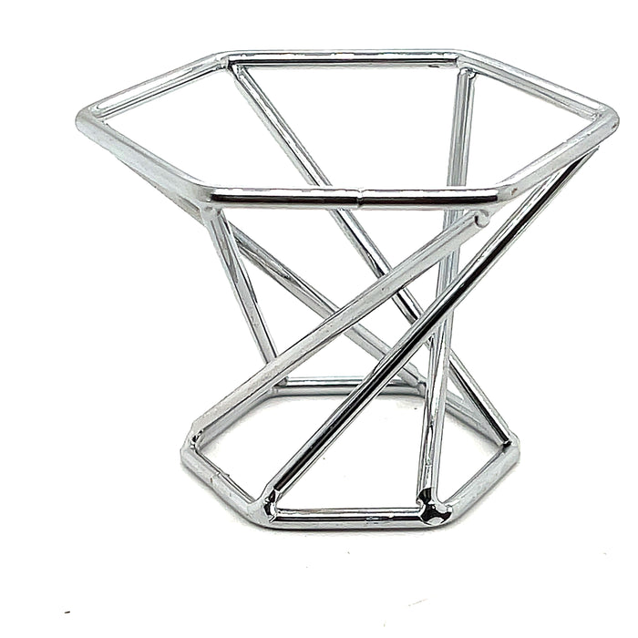 One Silver Sphere Stand