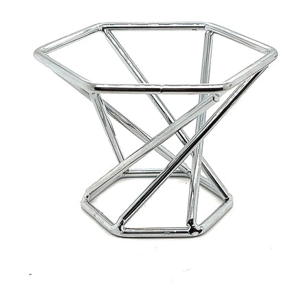 One Silver Sphere Stand
