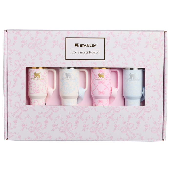 Stanley 1913 x LoveShackFancy Holiday Quencher® ProTour Ornament Set