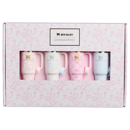 Stanley 1913 x LoveShackFancy Holiday Quencher® ProTour Ornament Set