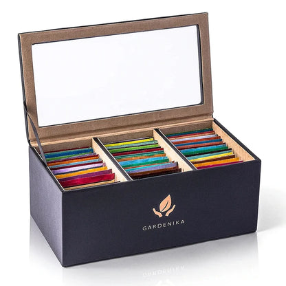 Stash Herbal & Decaf Tea Bags Sampler Gift Box, Caffeine Free Set - 60 Ct, 20 Flavors -