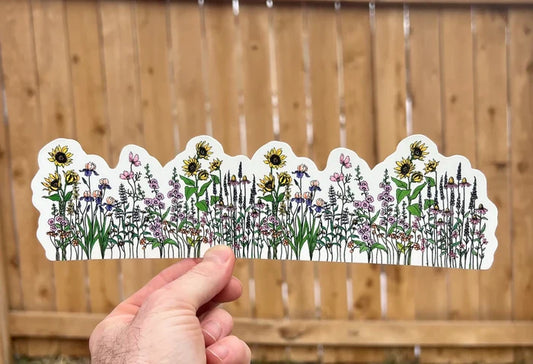 Sticker Art Botanical Sticker Wrap - Endless Flowers