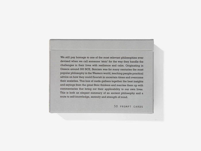 Stoicism Prompt Card Set