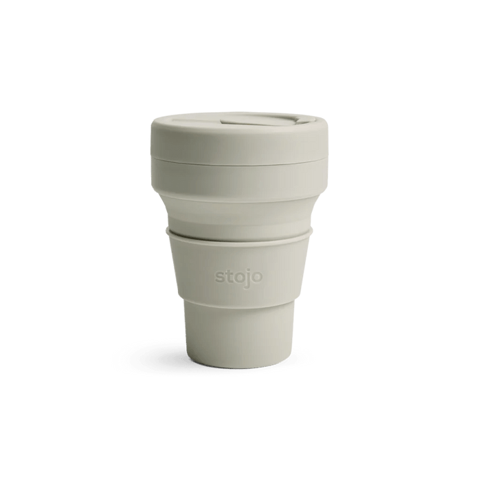 Oat / 12oz Custom Stojo Travel Cup - Corporate Gifts