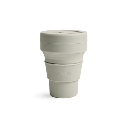 Oat / 12oz Custom Stojo Travel Cup - Corporate Gifts