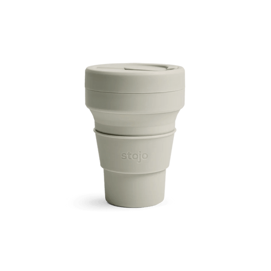 Oat / 12oz Custom Stojo Travel Cup - Corporate Gifts