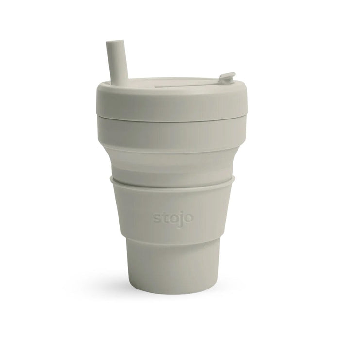 Oat / 16oz Custom Stojo Travel Cup - Corporate Gifts