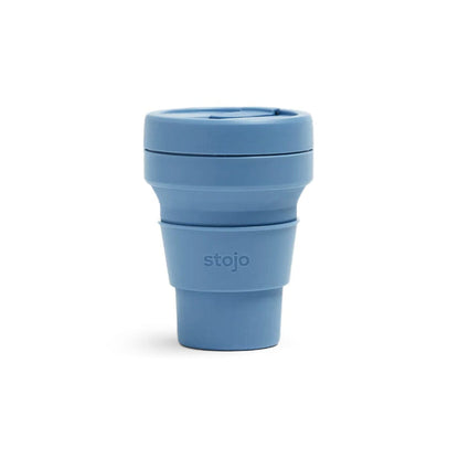 Steel / 12oz Custom Stojo Travel Cup - Corporate Gifts