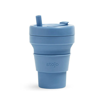 Steel / 16oz Custom Stojo Travel Cup - Corporate Gifts