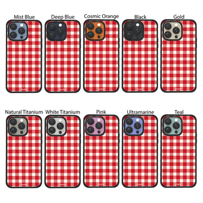 Strawberry Gingham Stardust Snap