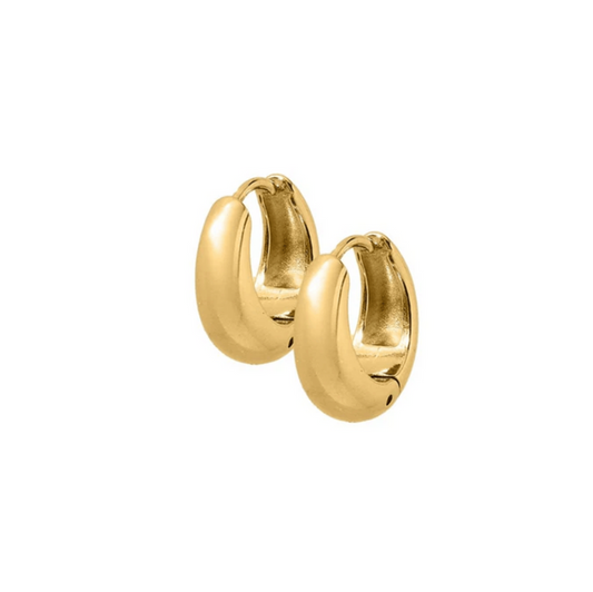 Linny & Co. Sunday Hoop Huggie Earrings