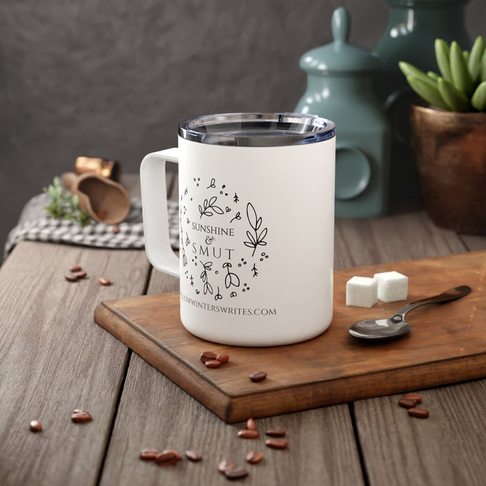 Sunshine & Sm*t Insulated Coffee Mug