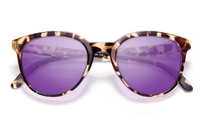 Tortoise Purple Custom Sunski Makani Sunglasses - Corporate Gifts