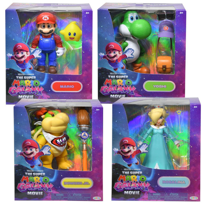 Super Mario - Galaxy Movie Wave 1 Project Santa Characters 5" Figure