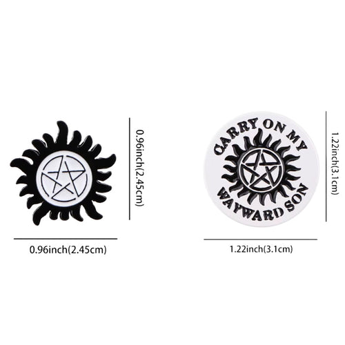 Supernatural - Characters Enamel Pin