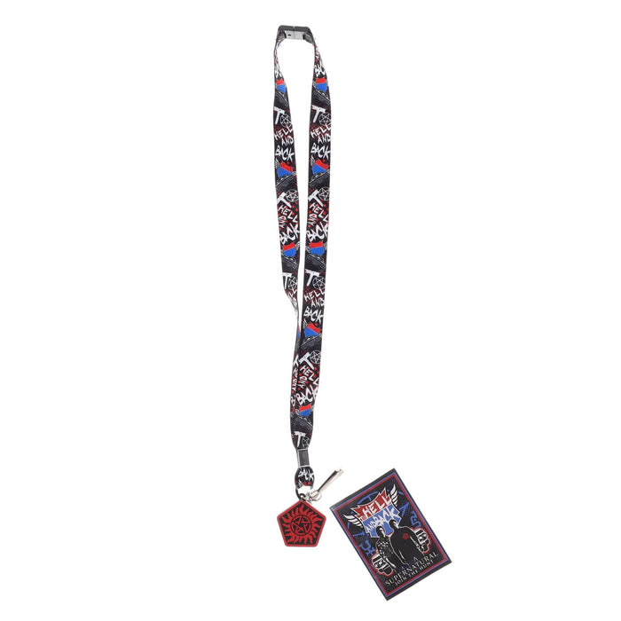 Supernatural - Hell and Back Lanyard w/ Charm