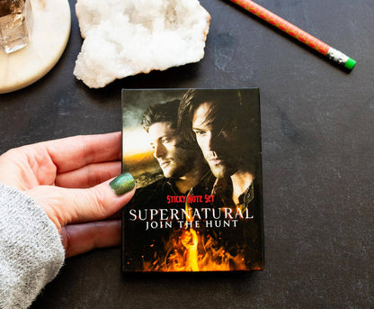 Supernatural - Join The Hunt Sticky Note and Sticky Tab Box Set