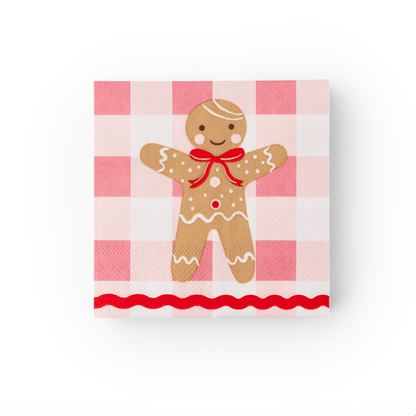 Bonjour Fête SWEET GINGERBREAD SMALL NAPKINS