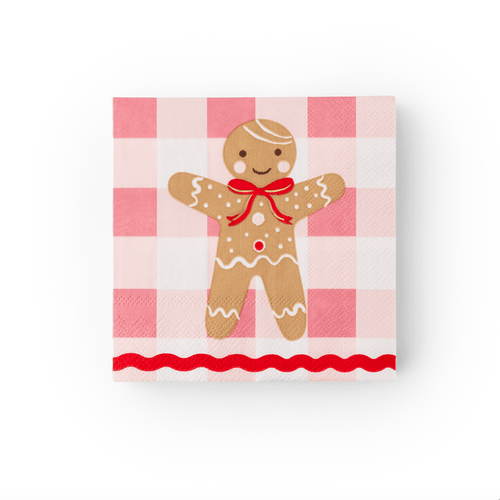 Bonjour Fête SWEET GINGERBREAD SMALL NAPKINS