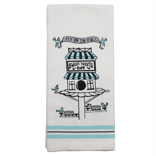 Sweet Tweets Cafe Towel