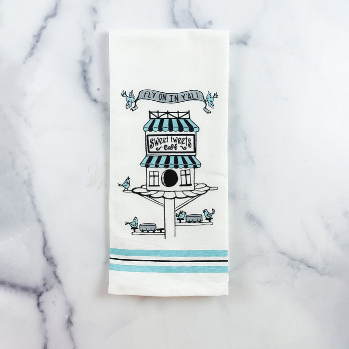 Sweet Tweets Cafe Towel