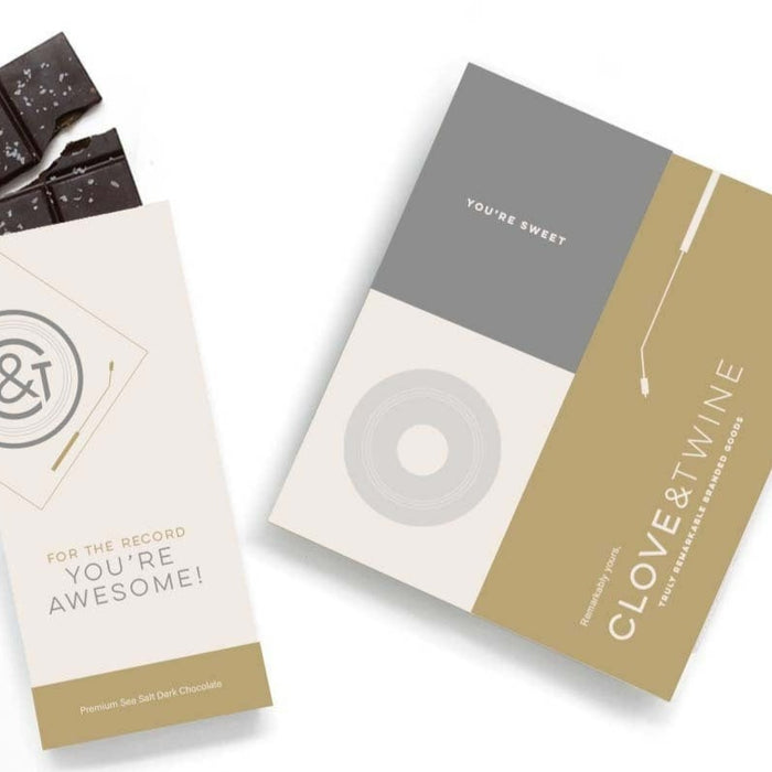 Custom Custom Sweeter Cards Greeting Card Chocolate Bars - Corporate Gifts