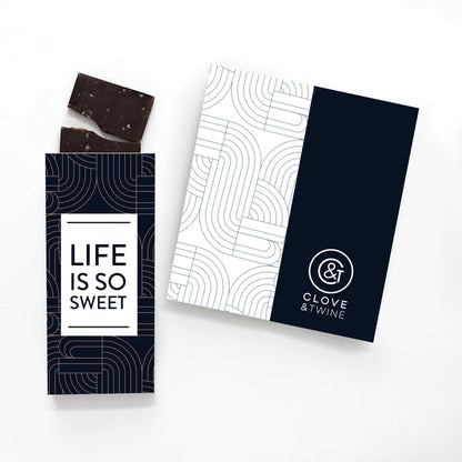 Custom Sweeter Cards Greeting Card Chocolate Bars - Corporate Gifts