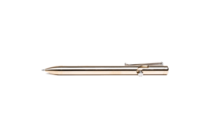 Standard Custom Tactile Turn Bronze Bolt Action Pen - Corporate Gifts