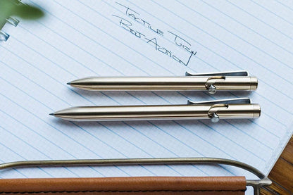 Custom Tactile Turn Bronze Bolt Action Pen - Corporate Gifts