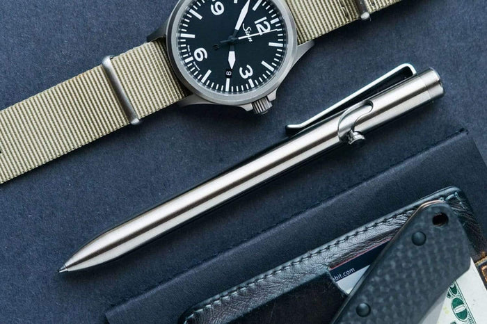 Custom Tactile Turn Titanium Bolt Action Pen - Corporate Gifts