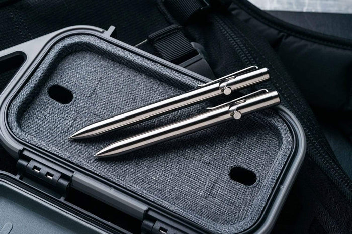 Custom Tactile Turn Titanium Bolt Action Pen - Corporate Gifts
