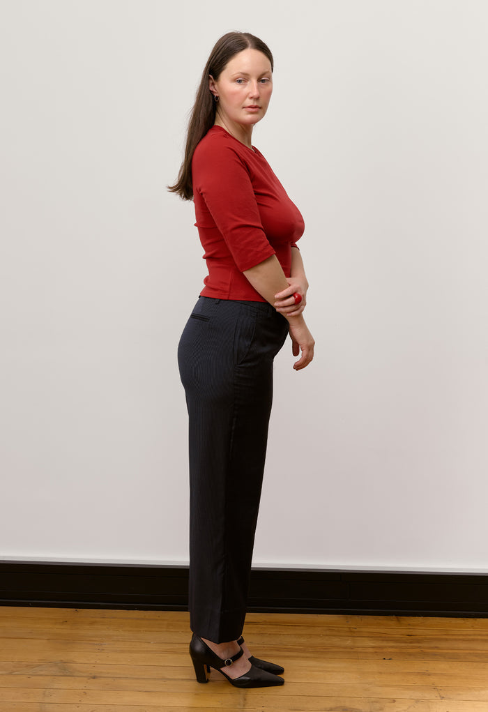 Tailored Pant Navy Pinstripe
