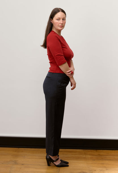 Tailored Pant Navy Pinstripe