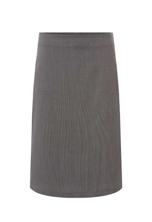Tailored Straight Grain Skirt Multi Pinstripe