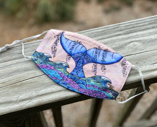 Tails of the Sea Face Mask