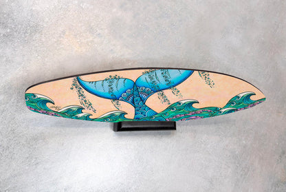 Tails of the Sea Surfboard Wall Art