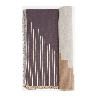 Custom tentree Organic Cotton Peaks Woven Blanket - Corporate Gifts