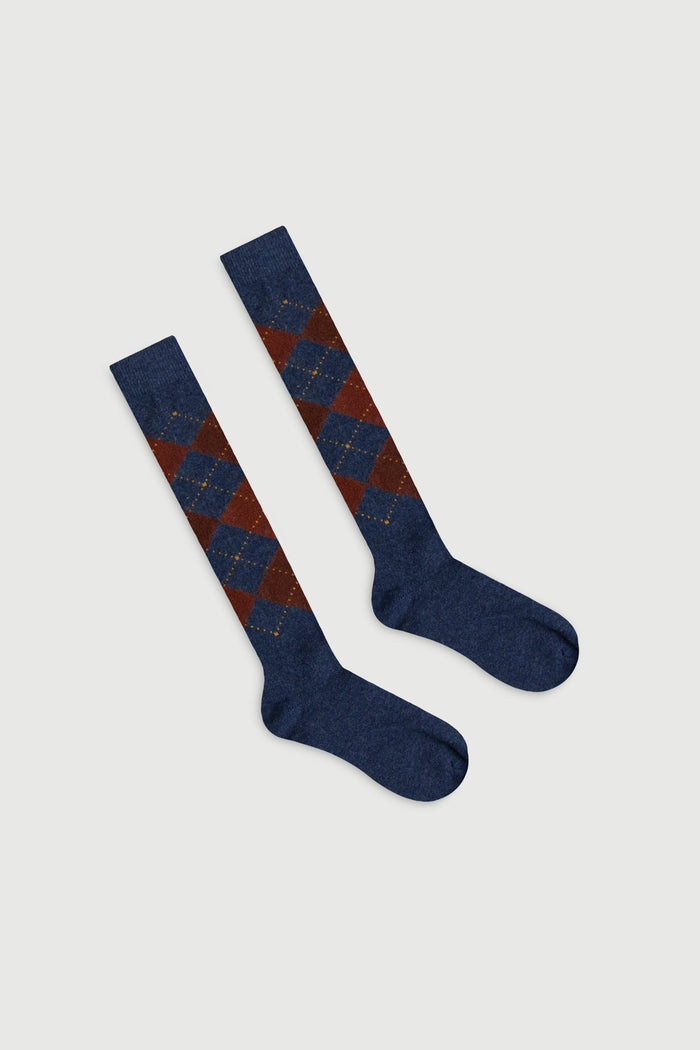 The Argyle Socks Navy