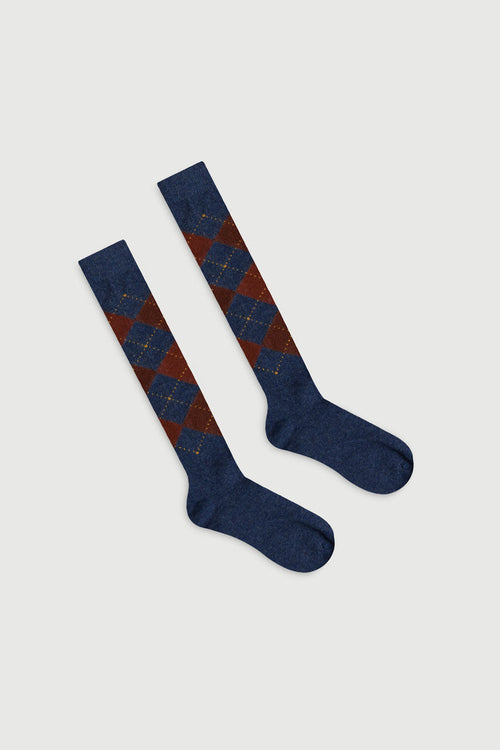 The Argyle Socks Navy