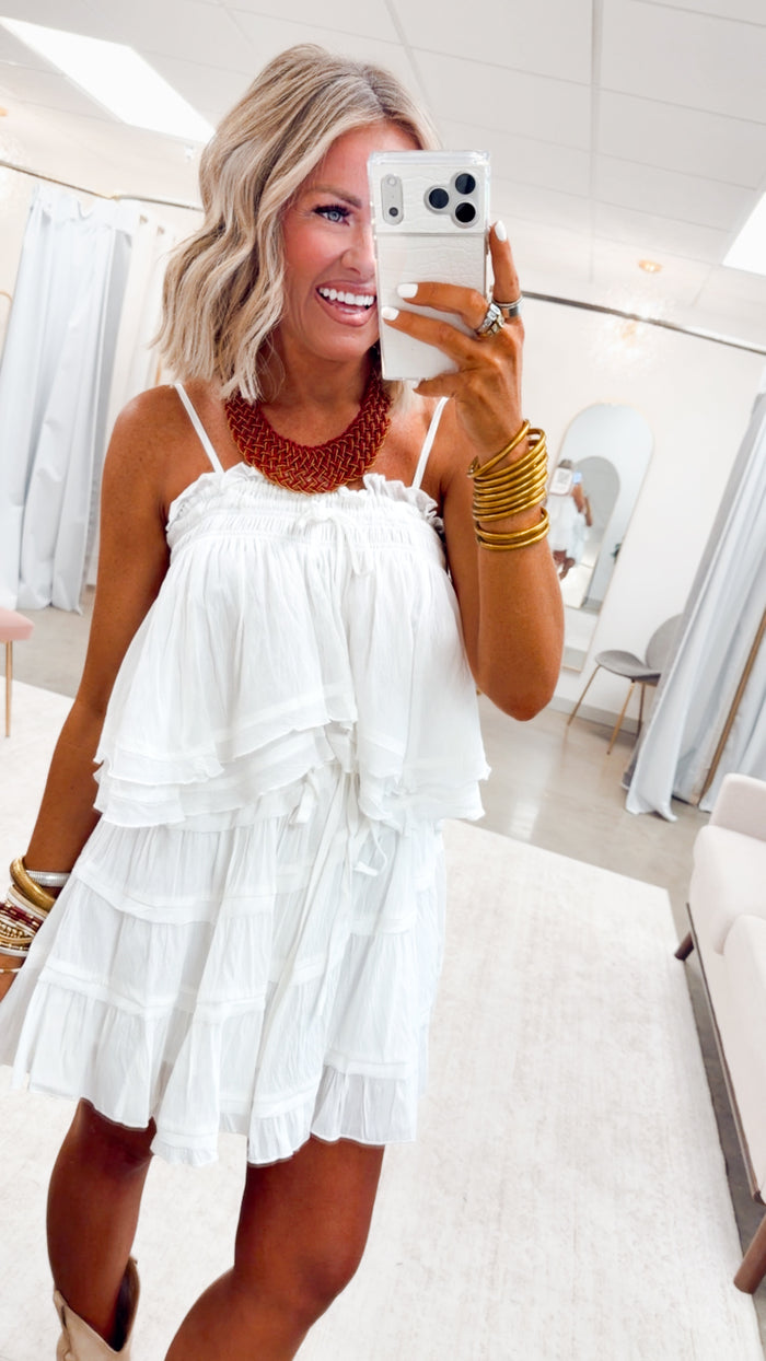 The Cambria Two Piece Set-White