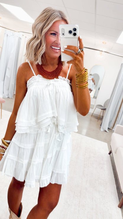 The Cambria Two Piece Set-White